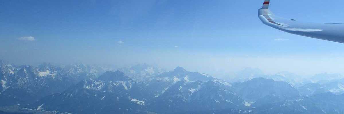 Flugwegposition um 14:58:48: Aufgenommen in der Nähe von Gemeinde Rennweg am Katschberg, 9863, Österreich in 3261 Meter